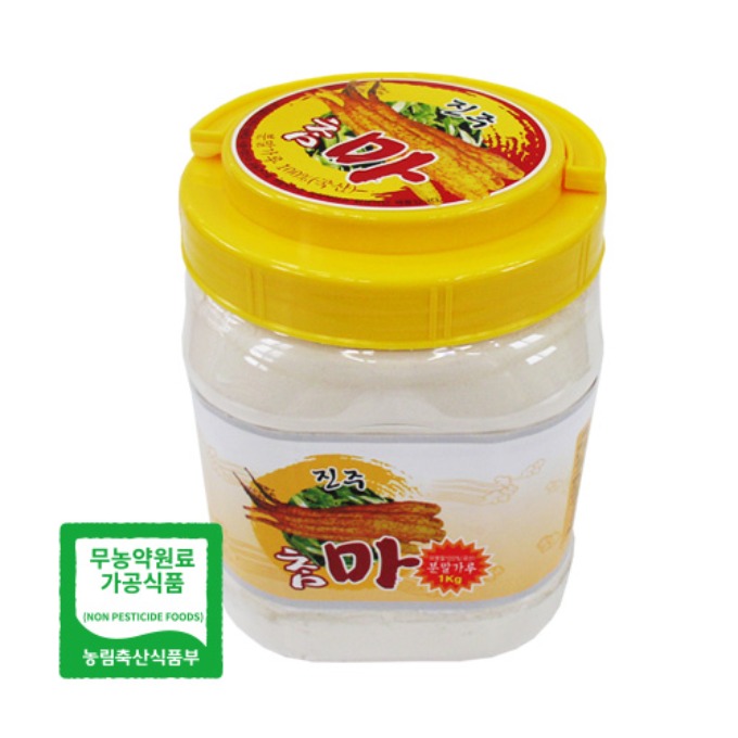 진주참마가루 1kg(할인상품 (무농약원료가공식품 인증상품)